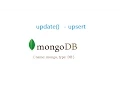 Update with upsert MongoDB