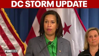 DC Mayor provides update amid severe weather in the DC region
