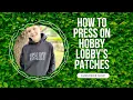 Hobby Lobby iron on patches