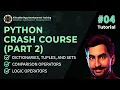 Python Programming Crash Course Python Tutorial For Beginners Part Tutorial