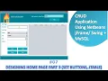 How To Make GUI And Button Event in Java Netbeans - Part 3