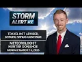 Travel not advised Monday morning - AM Weather 2026