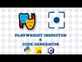 Playwright Inspector and code generator for C