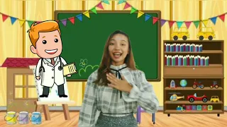 Demo Teaching Roles and Tools of Community Helpers Kindergarten