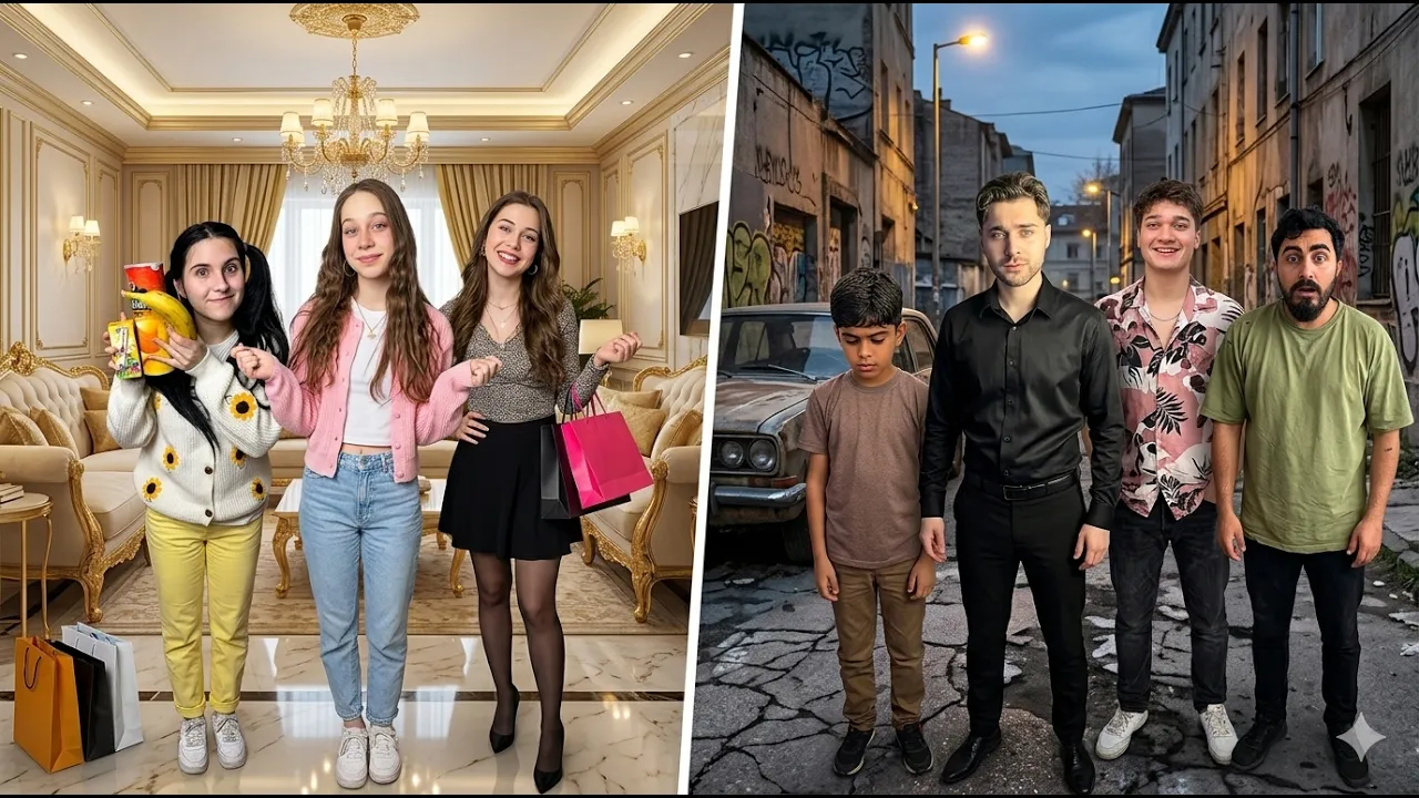 ZENGİN KIZLAR VS FAKİR ERKEKLER