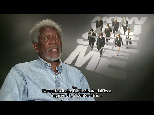 Now You See Me - I maghi del crimine | Featurette | Intervista a Morgan Freeman
