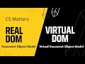 ReactJS Tutorials DOM and Virtual DOM Document Object Model and Virtual Document Object Model