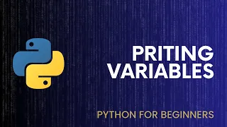 05 Printing variables