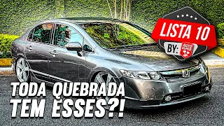 10 CARROS DE QUEBRADA