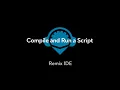 Compile and Run a Script with Remix