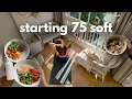 start 75 soft with me ⭐️ my first 2 weeks (workouts, social media detox, my rules)