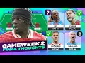 Download Lagu FRIMPONG OUT 🚨 FPL FINAL THOUGHTS | GAMEWEEK 2 | Fantasy Premier League Tips 2025/26