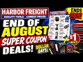 Harbor Freight END OF AUGUST Deals Super Coupons Dollar Days Save up to 60 on Select Deals