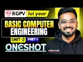 Unit 2 Complete in 1 Part-1 Basic Computer Engineering RGPV B Tech Semester Exams