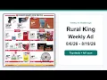 Rural King Weekly Ad 26 - 26 Top Deals