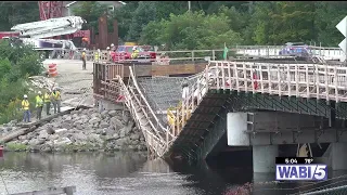 MaineDOT investigating cause of partial bridge collapse in Old Town