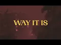 Justin Bieber - WAY IT IS (Lyrics)