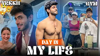 A day in my life Vlog ❤️ #yrkkh #gymworkout #shreyakalra #siwettomar