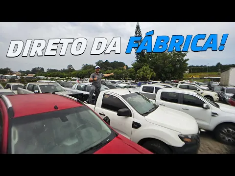 LEILÃO da FORD Com VEÍCULOS DIRETO da FÁBRICA