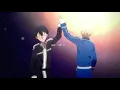 Kirito and eugeo all handshake