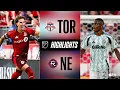 Toronto FC vs New England Revolution Full Match Highlights Niklas Dorsch BANGER