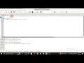 How to create a java class from geany and import the scanner together