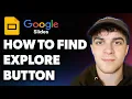How to Find the Explore Button on Google Slides Full 2025 Guide