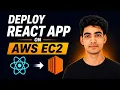 How to Deploy React App on AWS EC2 2026 Host React js Website on AWS EC2 Server