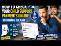 How to check your child support payments online in Rhode Island