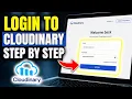 How to login to Cloudinary for image handling in no-code apps - Step By Step
