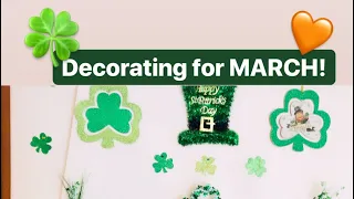 AMAZON UNBOXING MARCH DECORATIONS