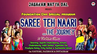 saree teh naari fashion show evolution of sarees u0026 draping styles jagaran natya dal originals