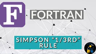 Simpson Rule Fortran Programming