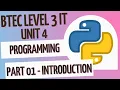 BTEC Level 3 IT - Unit 4