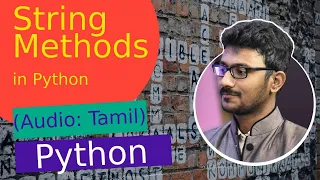 Tamil Python String Methods Program in Tamil Python Course in Tamil