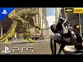 Download Lagu (PS5) Spider-Man 2 - Venom Vs Lizard Chase FIght | ULTRA Realistic Graphics Gameplay [4K 60FPS HDR]