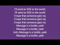 Download Lagu The Police - Message In A Bottle - The Lyric Video