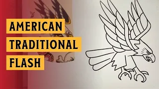 how to draw tattoos for beginners american traditional flash tutorial