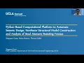 Python-Based Platform to Automate Seismic Design Structural Modeling and Analysis of Steel Frames