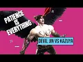 How to Win BIG in Tekken 8 with PATIENCE Devil Jin vs Kazuya gameplay