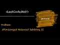 Longest Balanced Substring II LeetCode 3714 - Python Solution