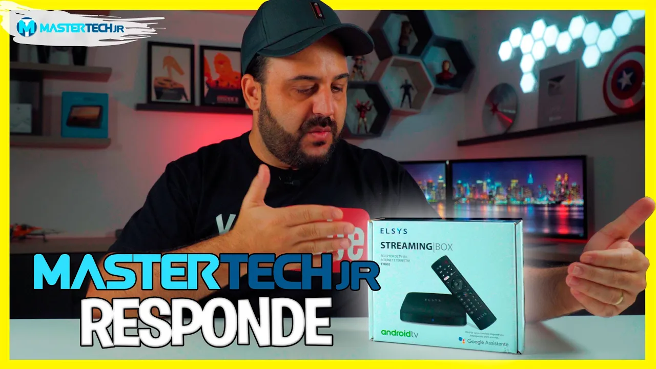 Master Tech Jr Responde - Dúvidas sobre o Elsys Streaming Box