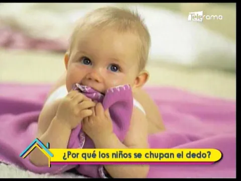 ¿Por qué los niños se chupan el dedo?
