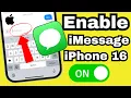 Download Lagu How to Enable iMessage on iPhone 16, 16 Pro and 16 Pro Max