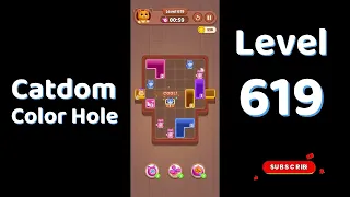 Catdom Color Hole Level 619 Screenshot