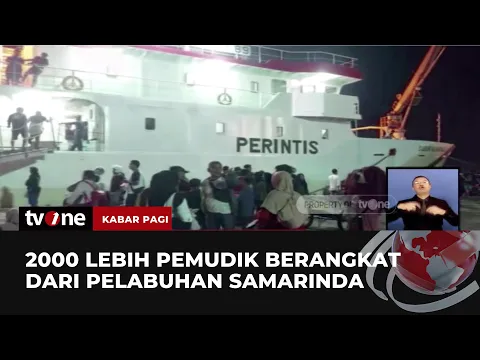 Lebih dari 2.000 Pemudik Diberangkatkan dari pelabuhan Samarinda