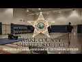 WCSO Physical Fitness Assessment Detention Officer
