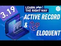 What is active record pattern how Laravel implements it with Eloquent - Full PHP 8 Tutorial