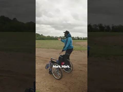 Romell can't be trusted in a wheelchair 😂
