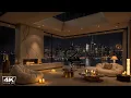 Download Lagu New York City Apartment Ambience 4K | Relaxing Jazz Music for Study \u0026 Unwind